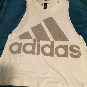 Adidas cut off tank